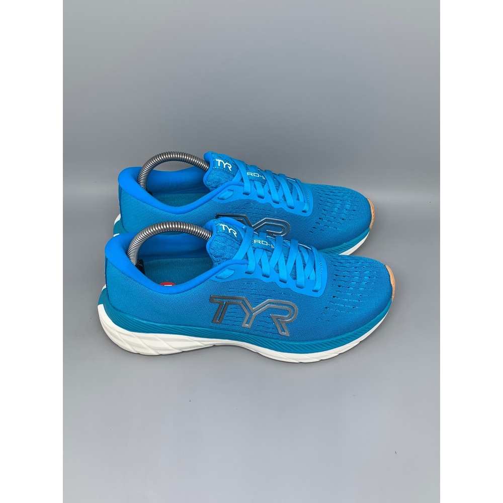 TYR RD-1x Runner Blue White Running Shoes‎ Women's Sz 9 NEW